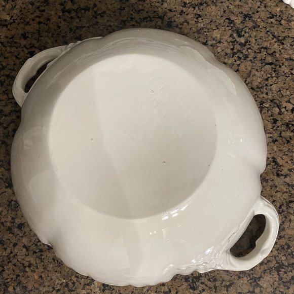 Vintage Porcelain Soup Bowl with ladle- signed E.T. 1969 - Picture 6 of 11